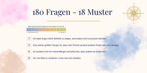 Muster-Fragen Kurze Fragen aus dem Muster-Kompass - deiner Grundlage vor der Muster-Befreiung